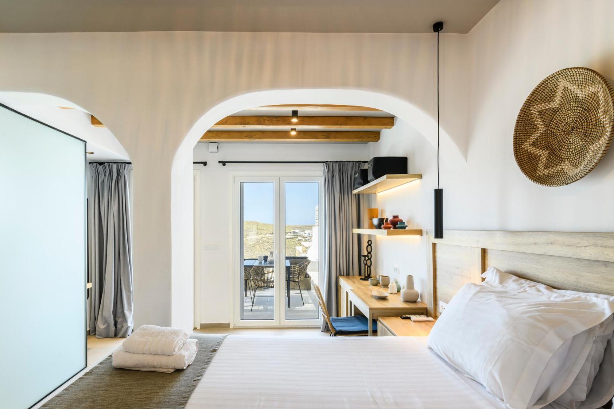 Sundance Suites Mykonos Merchia Beach Esterno foto