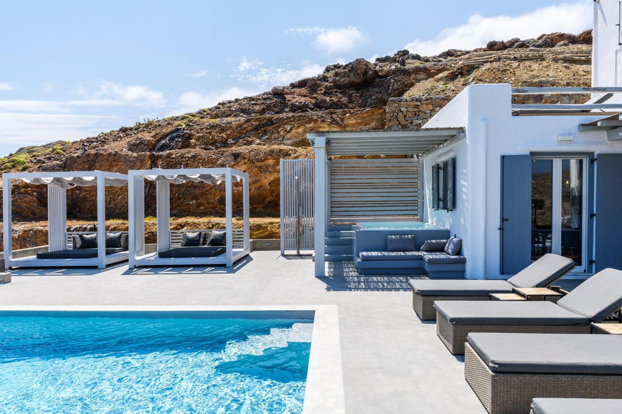 Sundance Suites Mykonos Merchia Beach Esterno foto