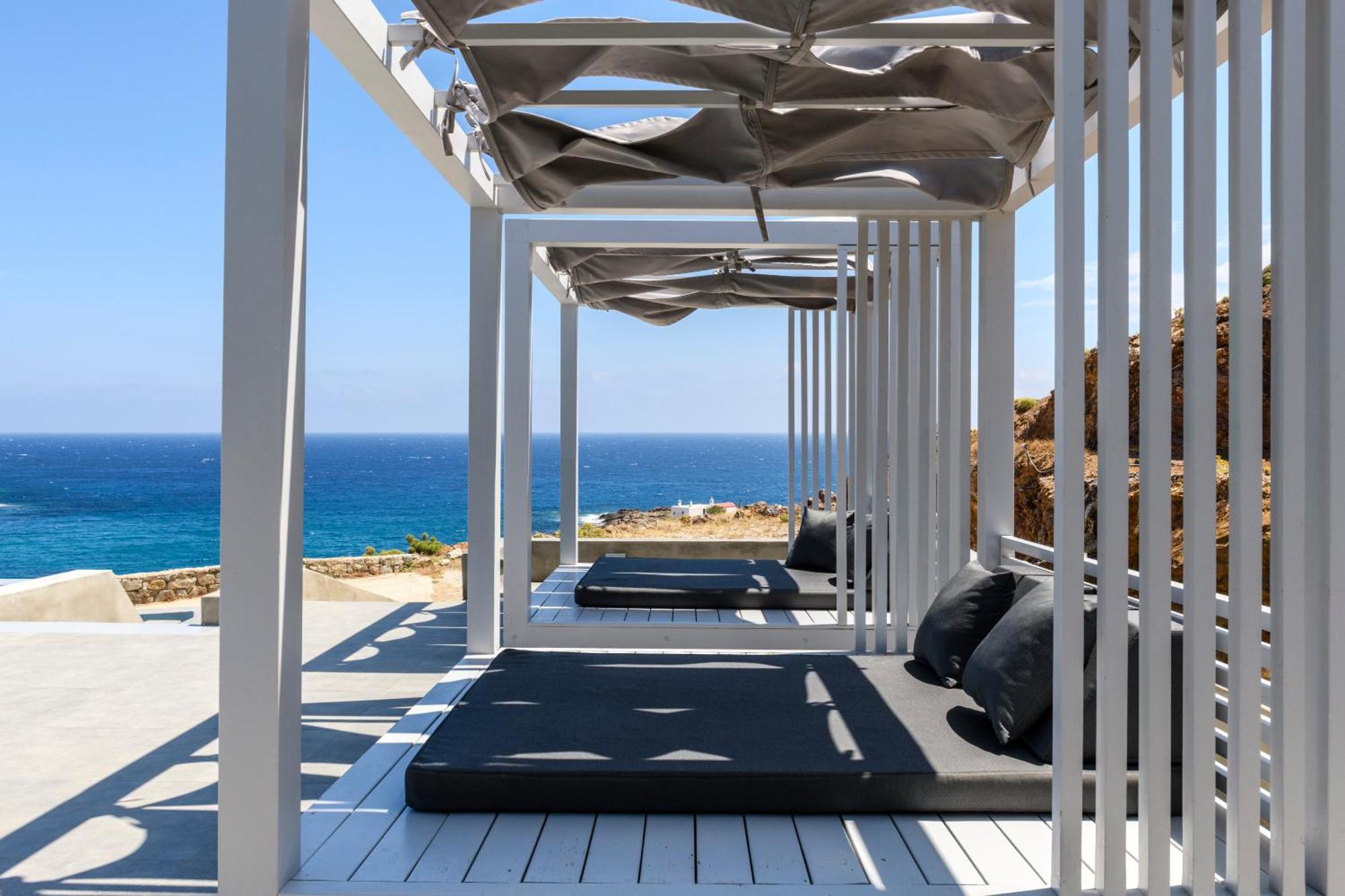 Sundance Suites Mykonos Merchia Beach Esterno foto